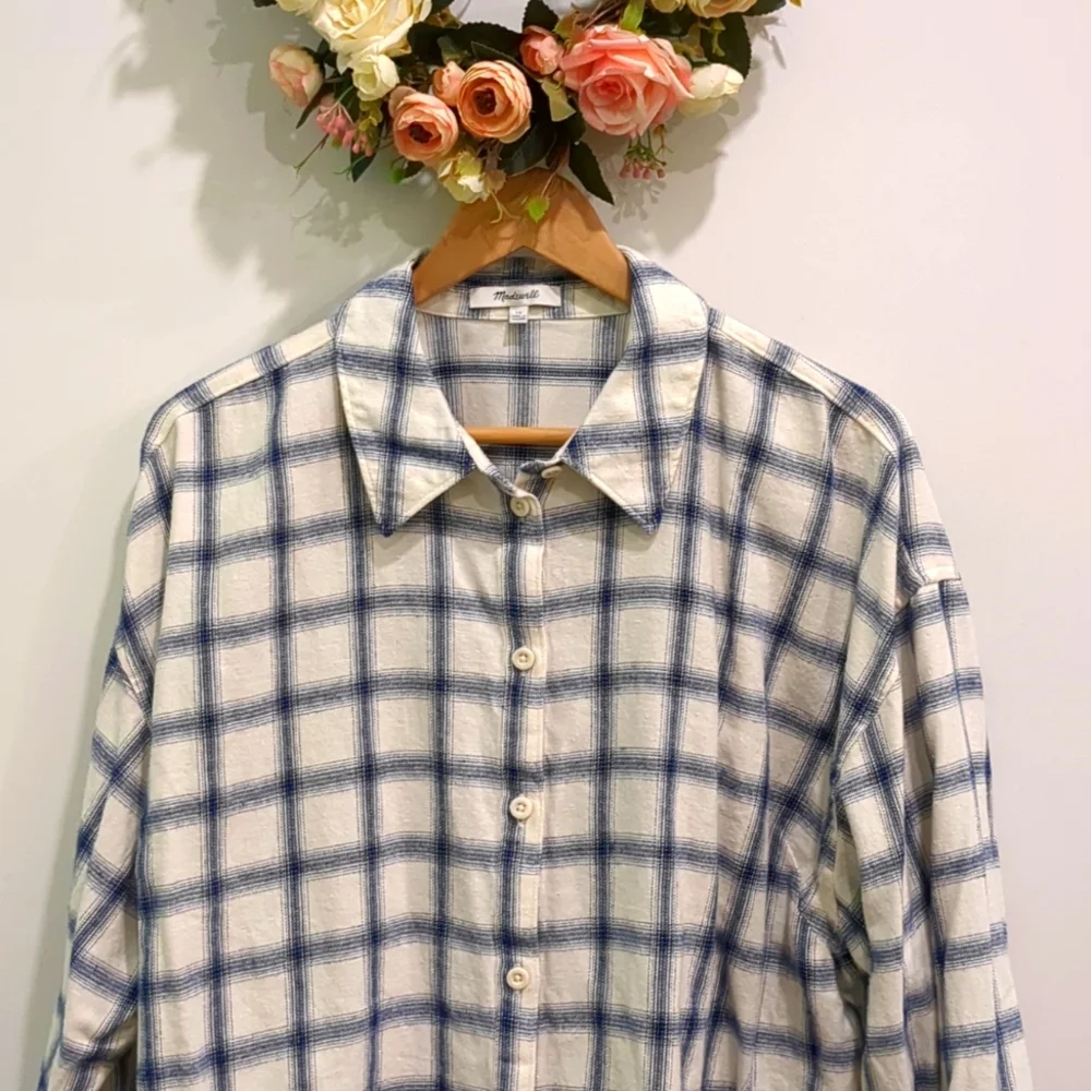 MADEWELL Flannel Crop (W 1X) - Picture 6 of 9
